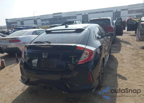 2018 Honda Civic Sport from USA, damaged, VIN SHHFK7H44JU409463